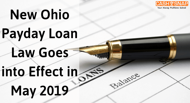 New Ohio Payday Loan Law Goes into Effect in May 2019