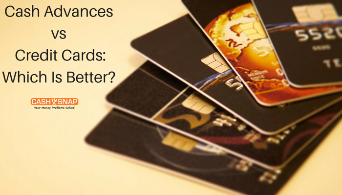 Cash Advances vs. Credit Cards